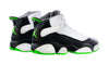 Little Kid's Jordan 6 Rings White/Green Strike-Black (323432 130)