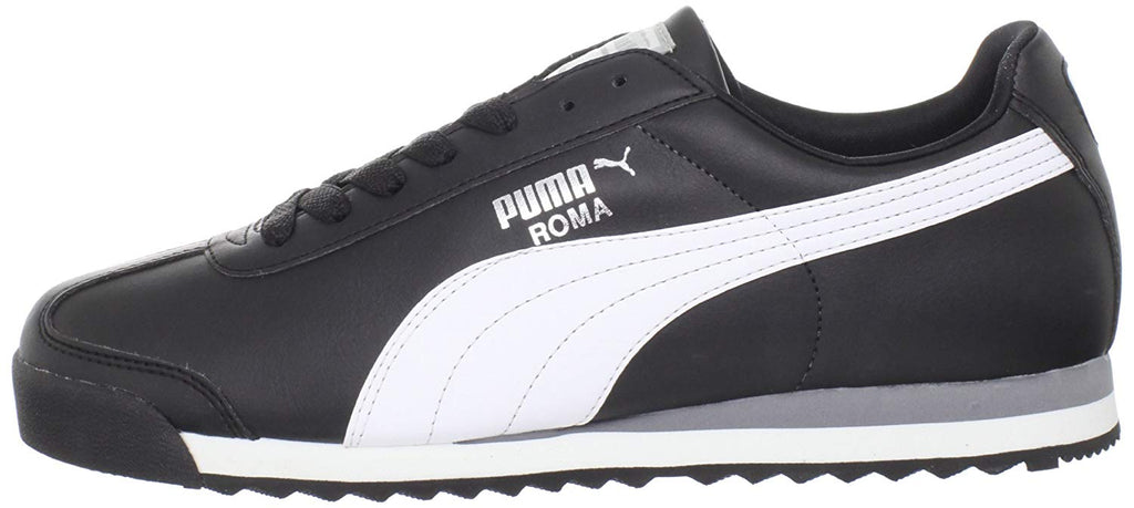 Men's Puma Roma Basic Black/White/Silver (353572 11)