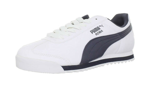 Men's Puma Roma Basic White/Navy (353572 12)