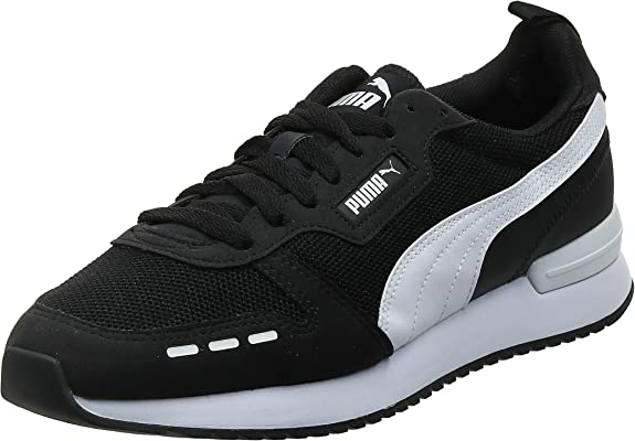 Men's Puma R78 Black/White (373117 01)