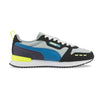 Men's Puma R78 Quarry Blue/Black/Yellow (385547 03)