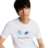Men's Puma White BMW MMS Ess Logo T-shirt