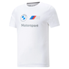 Men's Puma White BMW MMS Ess Logo T-shirt