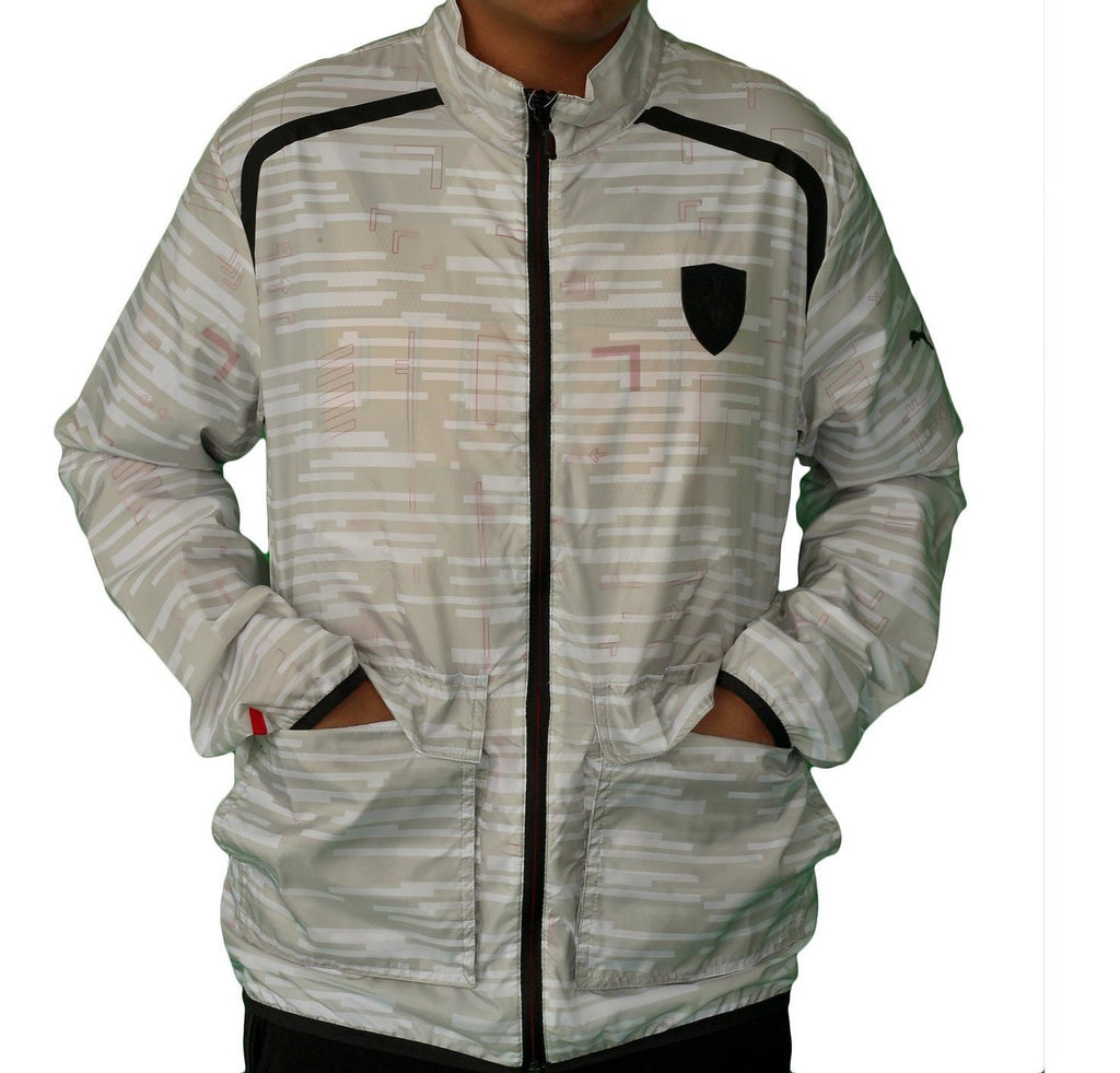Men's PUMA SF White/Gray Light Weight Jacket