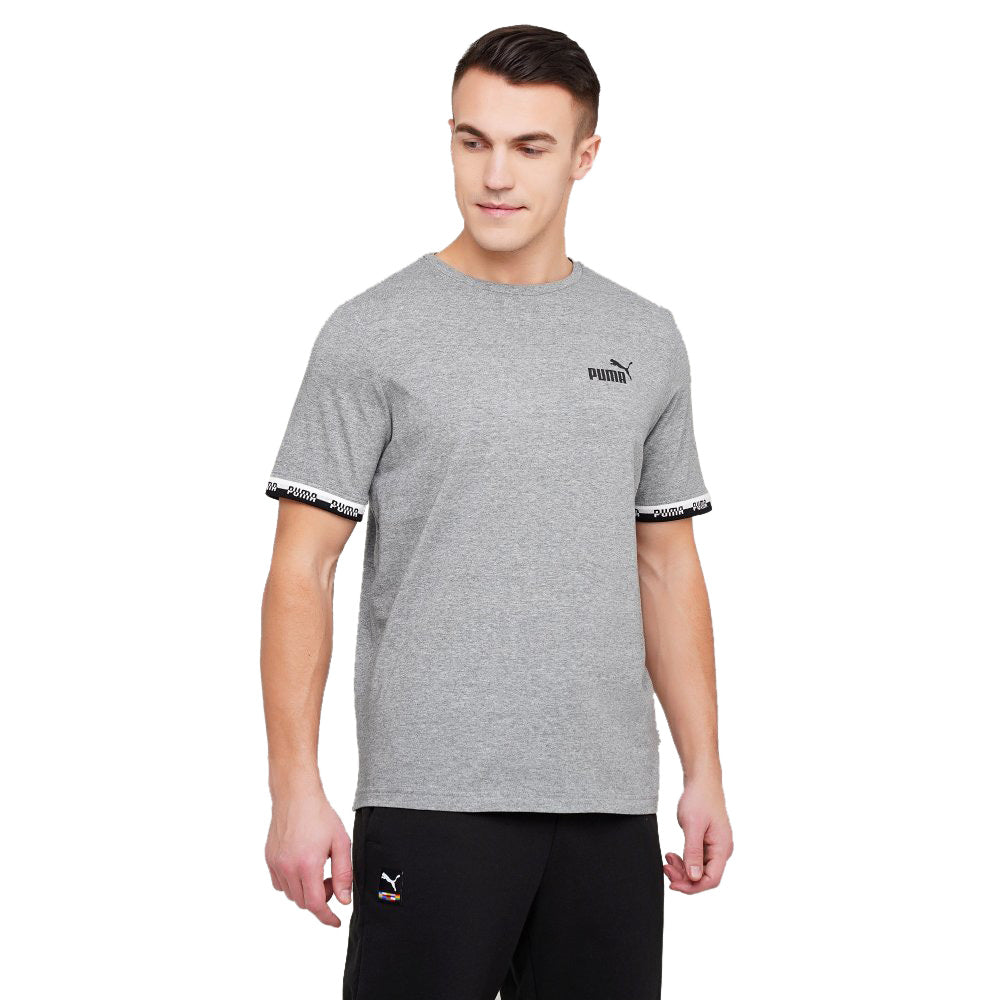 Men's Puma Grey Amplified T-Shirt