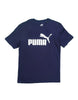 Men's Puma Peacoat/White ESS Logo T-Shirt