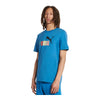 Men's Puma Vallarta Blue ESS 2 Col Logo T-Shirt