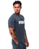 Men's Puma Dark Slate ESS 2 Col Logo T-Shirt