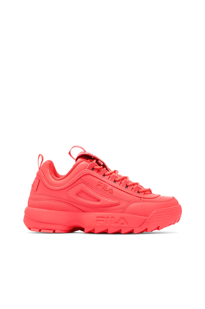 Women's Fila Disruptor 2 Premium Fiery Coral/Fiery Coral (5XM01763 601)