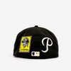 New Era 59Fifty Blk/Ylw Pittsburgh Pirates Patch Pride Fitted