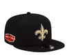 New Era 9Fifty NFL Black New Orleans Saints Super Bowl Patch Snapback (60188140) - OSFM