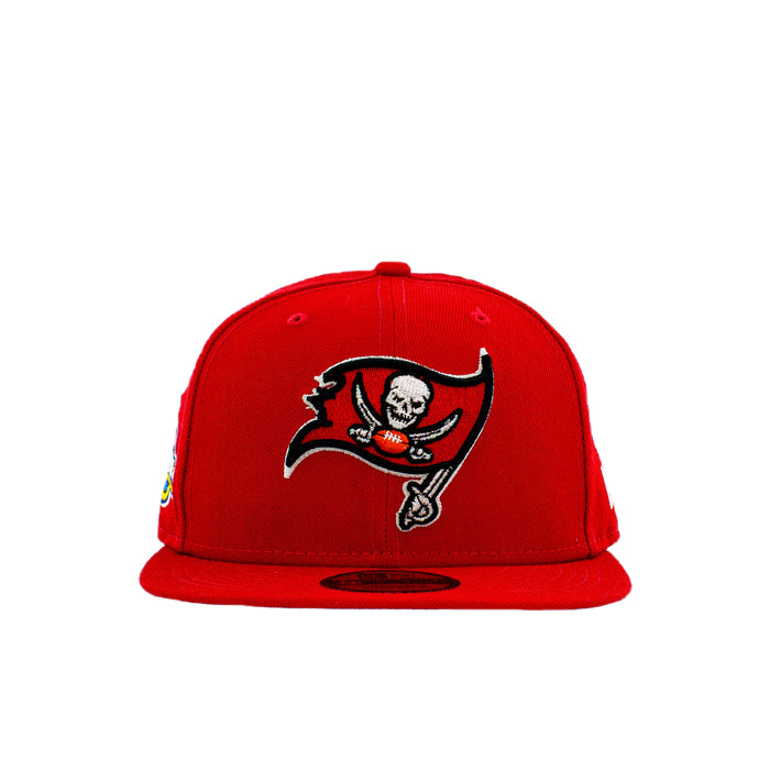 Men's New Era 9Fifty Red Tampa Bay Buccaneers Super Bowl XXXVII Snapback (60188148) - OSFA