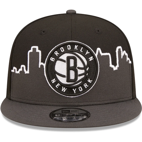 Men's New Era 9Fifty Black/White Brooklyn Nets 2022 Tip-Off Snapback (60289562) - OSFM