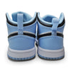 Toddler's Jordan 1 Mid Ice Blue/Black-Sail-White (644507 401)