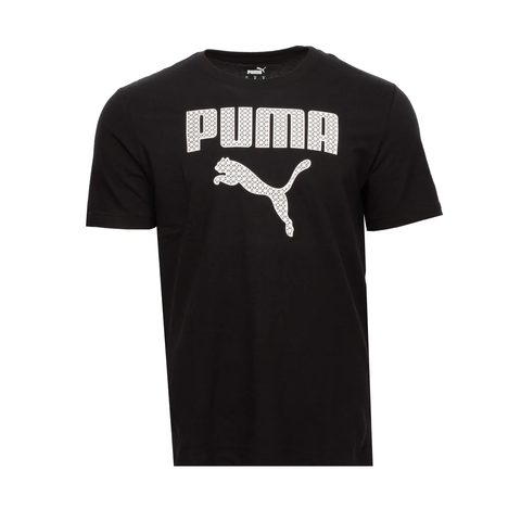 Men's Puma Black Suede Sole Fill T-Shirt