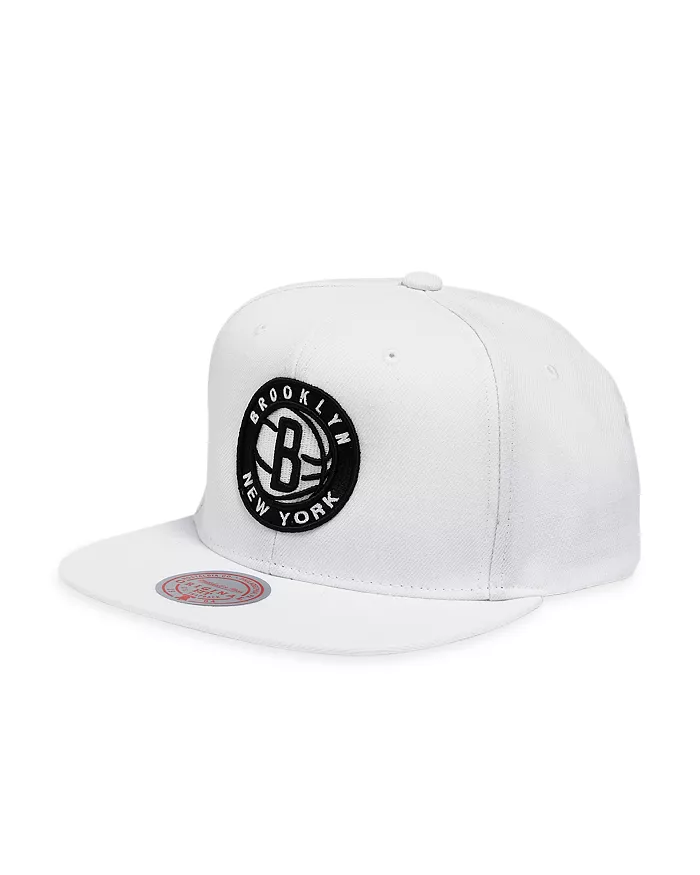Mitchell & Ness Men's White Brooklyn Nets Core Side Snapback Hat - Macy's  in 2023