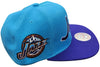 Men's Mitchell & Ness Light Blue/Purple Utah Jazz Sports Specialty HWC Snapback - OSFA
