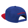 Mitchell & Ness Royal/Red NBA Los Angeles Clippers Wool 2 Tone Snapback - OSFA