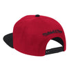 Men's Mitchell & Ness Red/Black NBA Toronto Raptors Reload 2.0 HWC Snapback Hat - OSFA