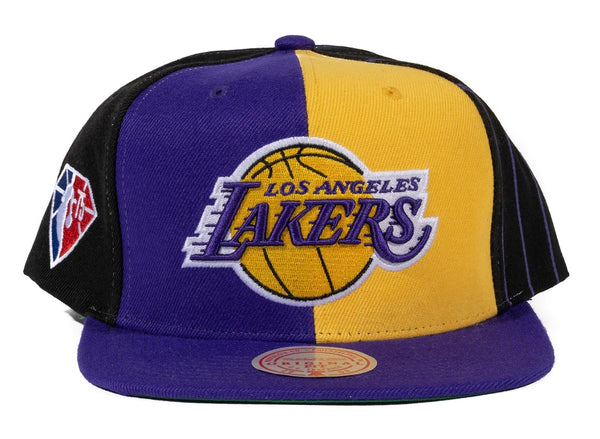 Mitchell & Ness Purple/Multi NBA Los Angeles Lakers What The? Snapback - OSFA