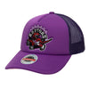Mitchell & Ness Purple NBA Toronto Raptors Keep On Truckin Trucker HWC Snapback - OSFA