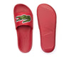 Men's Lacoste Oversized Croco Slides Red/Green (7-38CMA0073 T2Q)
