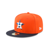New Era 59Fifty Orange/Navy MLB Houston Astros Alternate Fitted Hat (70362310)