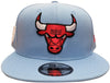 Men's New Era 9Fifty Chicago Bulls Sky Blue/White/Red NBA Custom Snapback (70628720) - OSFA