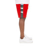 Men's Akoo Racing Red Boley Shorts