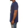 Men's Akoo Blue Depths Split Knit Short Sleeve T-Shirt