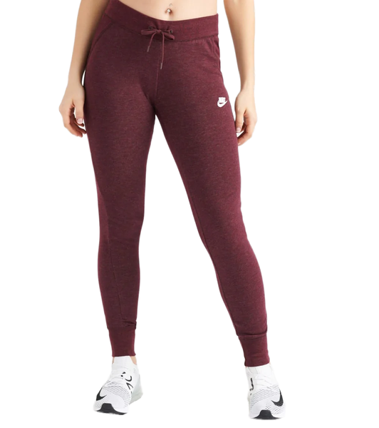 Women's Nike Bordeaux/White Sportswear Fleece Jogger (807364 652)