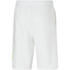 Men's Puma White/Blue/Green Big Fleece Logo 10 Shorts