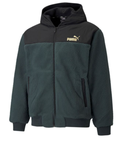 Men's Puma Green Gables Winterized FZ Hoodie (848186 80)