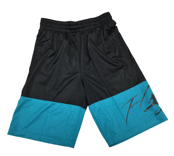 Jordan GX1 Basketball Shorts Black/Turquoise