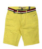 A. Tiziano Lemon Dale Belted Shorts