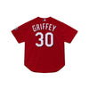 Mitchell & Ness Red MLB Cincinnati Reds Ken Griffey Jr. 2000 Mesh BP Jersey