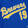 Mitchell & Ness Royal MLB Milwaukee Brewers Robin Yount 1991 Pullover Jersey