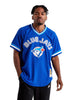 Mitchell & Ness Royal Blue MLB Toronto Blue Jays Joe Carter 1993 Mesh BP Jersey