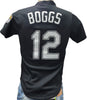 Mitchell & Ness Black MLB Tampa Bay Rays Wade Boggs BP Pullover Jersey