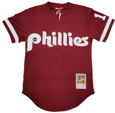 Mitchell & Ness Mlb John Kruk Mesh Jersey Philadelphia Phillies in