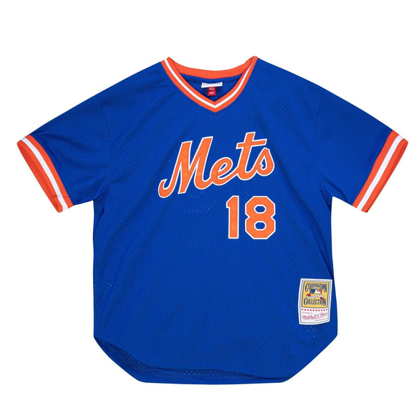 Mitchell & Ness Darryl Strawberry 1986 Mesh BP New York Mets Jersey