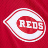 Mitchell & Ness Red MLB Cincinnati Reds Barry Larkin 1990 Pullover Jersey