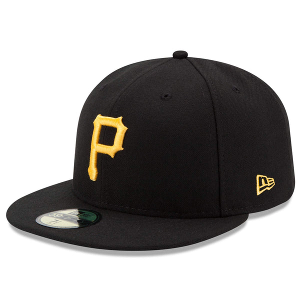 New Era 59Fifty Black/Gold MLB Pittsburgh Pirates On Field Game Fitted (70360944)