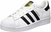 Big Kid's adidas Superstar J White/Black/White (C77154)