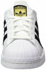 Big Kid's adidas Superstar J White/Black/White (C77154)