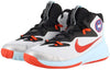 Big Kid's Nike Future Court SD Pure Platinum/Team Orange (AR0261 001)