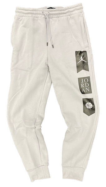 Men's Jordan Grey Remastered HBR Fleece Pants