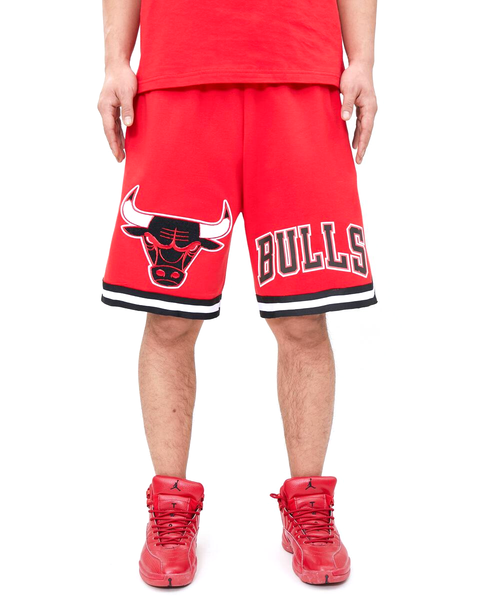 Chicago Bulls Pro Standard Men's Mesh Capsule Taping T-Shirt - Red