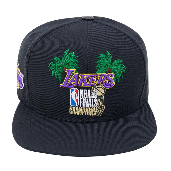 Pro Standard Los Angeles Lakers Remix Palm Tree Satin Jacket Mens