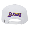 Pro Standard White NBA Los Angeles Lakers Finals Champions Palm Snapback - OSFA